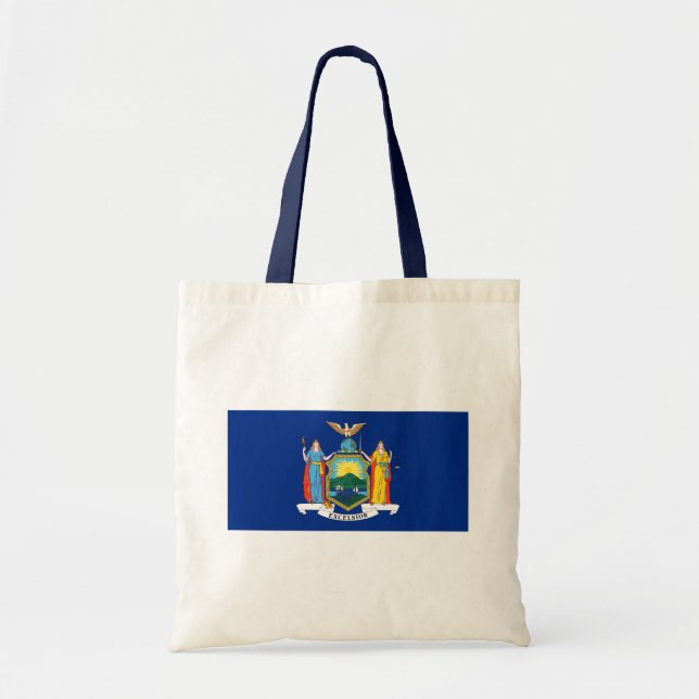 New York Flag, The Empire State, American Colonies Tote Bag (Front)