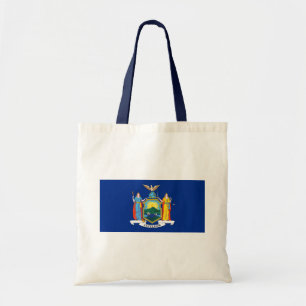 New York Flag, The Empire State, American Colonies Tote Bag