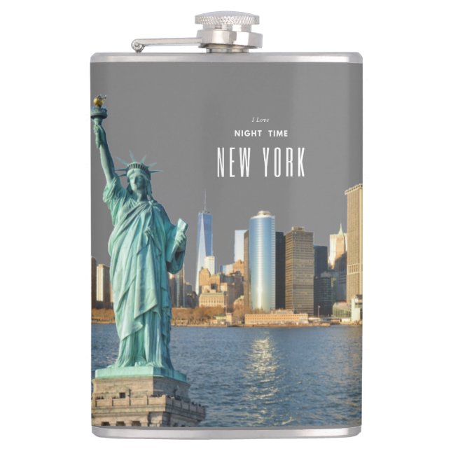  New York  Flask (Front)