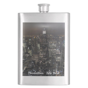 New York Flask Custom Empire State NYC Drink Flask
