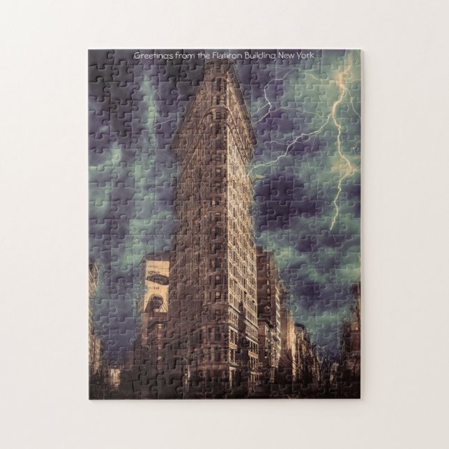 New York Flatiron Building. Jigsaw Puzzle (Vertical)