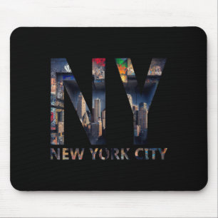 New York For Men Women Ny City Vintage Srt Urban N Mouse Pad
