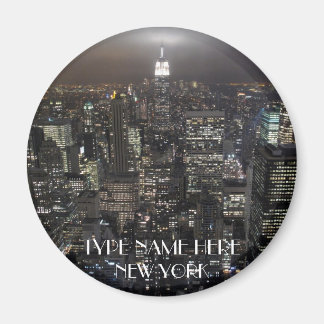 New York Fridge Magnet Personalized NYC Magnet