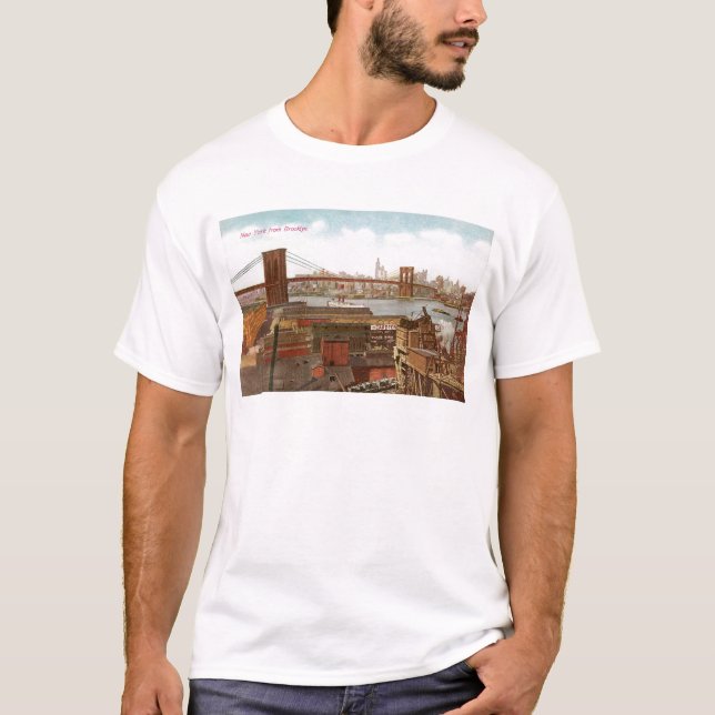 New York from Brooklyn T-Shirt (Front)