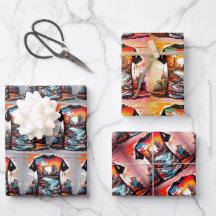 New York Gift Paper Sheet Sets