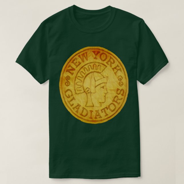 New York Gladiators Bowling T-Shirt (Design Front)