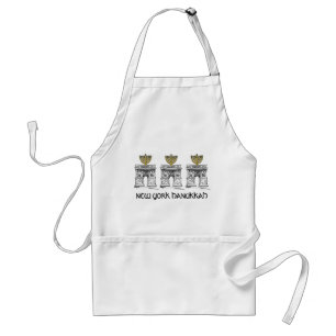 New York Hanukkah Washington Square Arch Menorah Standard Apron