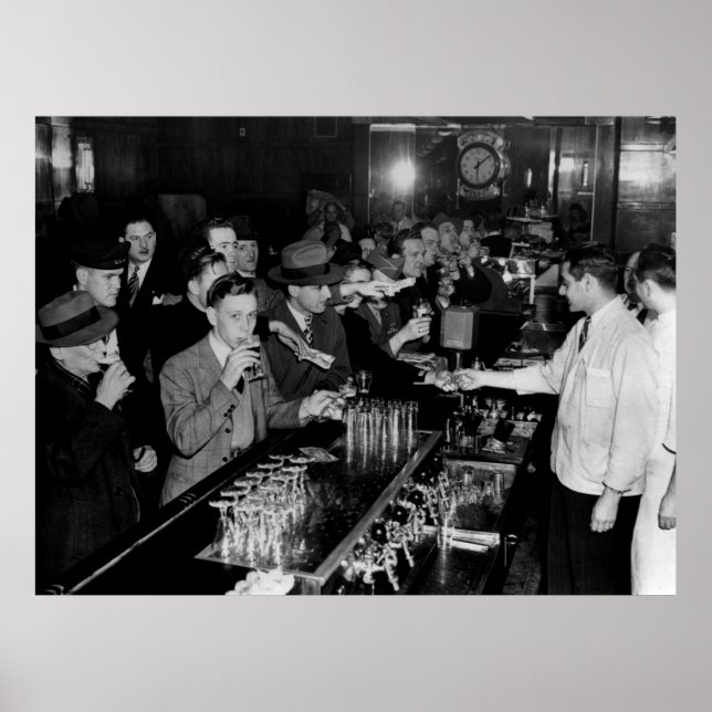 NEW YORK HAPPY HOUR 1946 POSTER (Front)