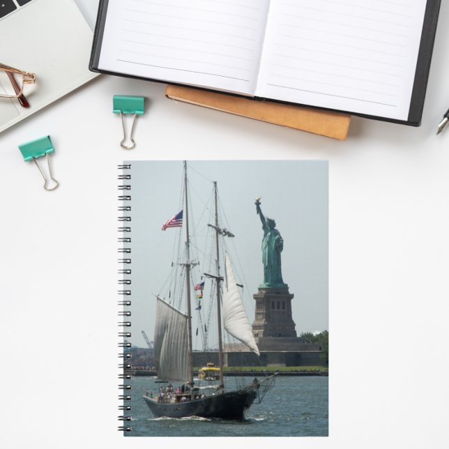 New York Harbour Statue of Liberty Notebook (In Situ)