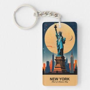 New York: Heart of America’s Story Keychain