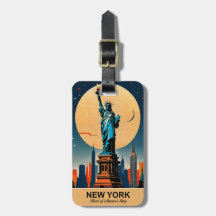 New York: Heart of America’s Story Luggage Tag