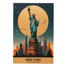New York: Heart of America’s Story Wood Wall Art