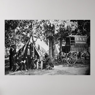 New York Herald Wagon Poster