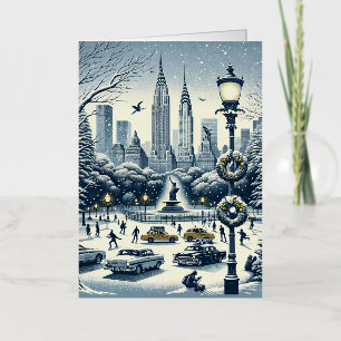 New York Holiday Elegance - Customizable Christmas