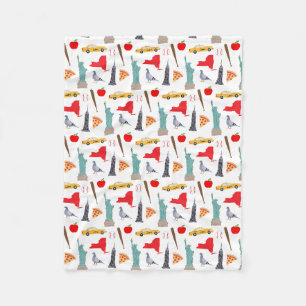 New York Icons Fleece Blanket