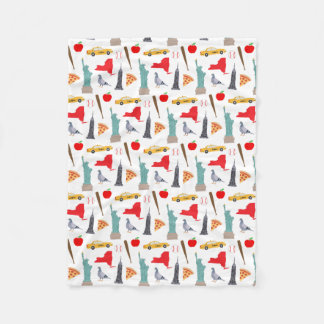 New York Icons Fleece Blanket
