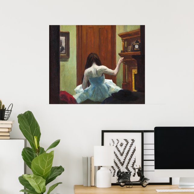 New York Interior | Edward Hopper | Poster (Home Office)