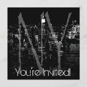 New York Invitations Personalized New York RSVP