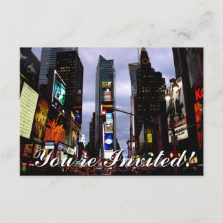 New York Invitations Personalized New York RSVP
