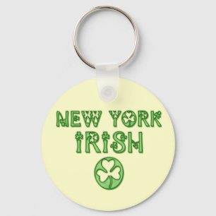 New York Irish Keychain