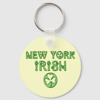 New York Irish Keychain