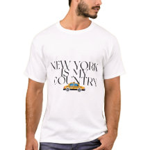 New York Is My Country Graphic Tee