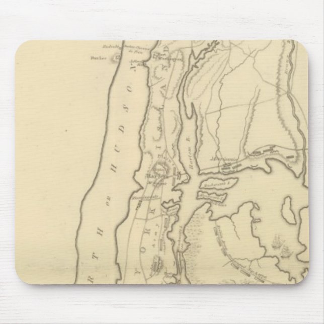 New York Island, Part of Long Island Mouse Pad (Front)