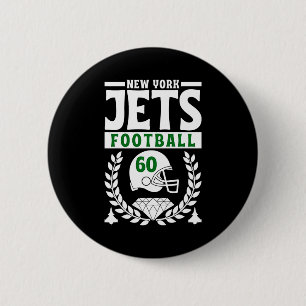 New York Jets 1960 American Edition  2 Inch Round Button