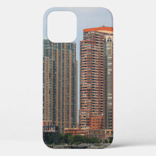 NEW YORK - JULY 5,  2015: Long Island City waterfr iPhone 12 Case