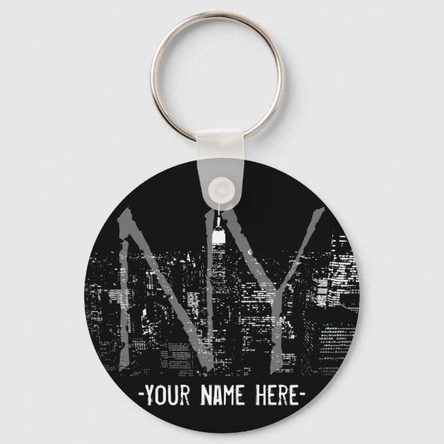 New York Key Chain Customized New York Souvenirs (Front)