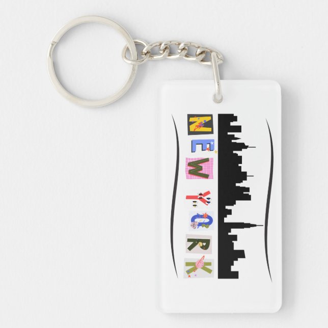 New York Keychain (Front)