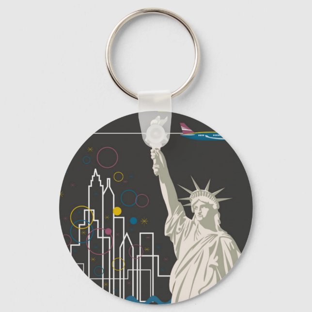 New York Keychain (Front)