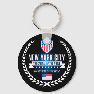 New York Keychain