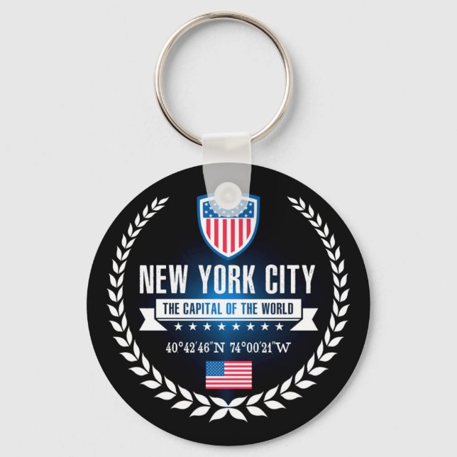 New York Keychain (Front)
