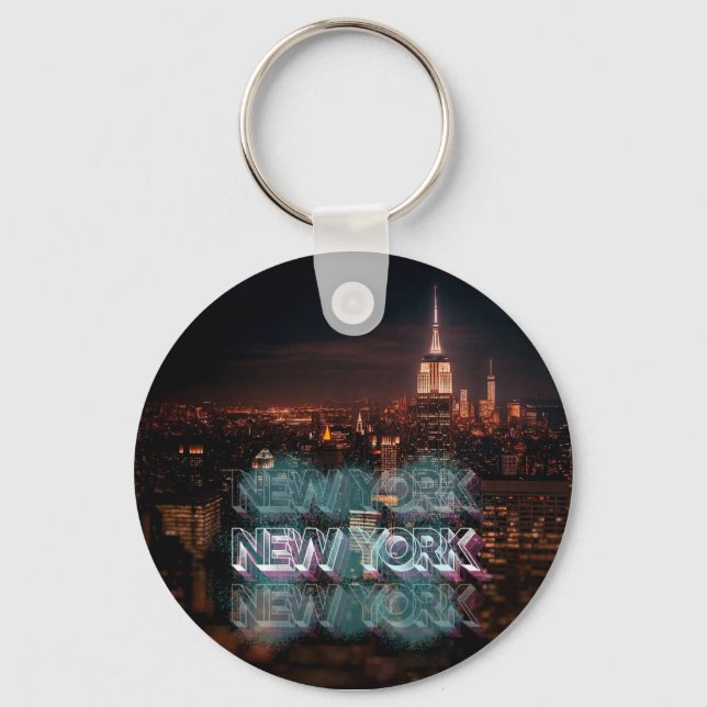 New York  Keychain (Front)