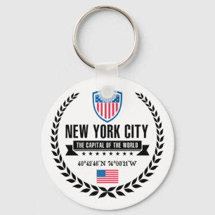 New York Keychain