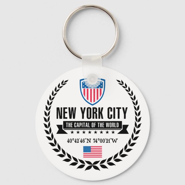 New York Keychain (Front)