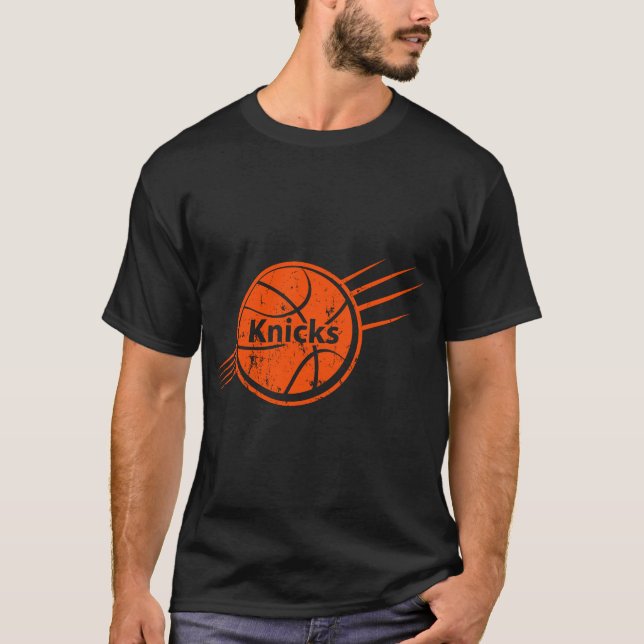 New York Knicksss Retro T-Shirt (Front)