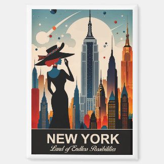 New York: Land of Endless Possibilities Magnet
