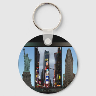 New York Landmarks Key Chain New York Souvenirs