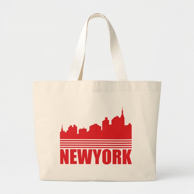 New York Large Tote Bag (Front)