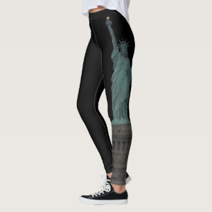 New York Leggings Statue of Liberty Stretchy Pants