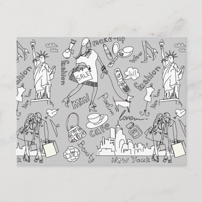 New York Life Postcard (Front)