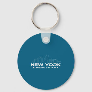 New York Long Island City _1 Keychain