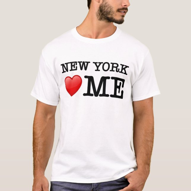 New York Loves Me, I love T-Shirt (Front)