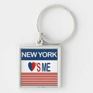 New York Loves Me Keychain