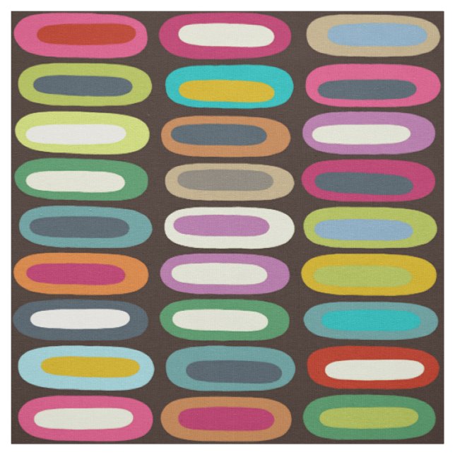 New York lozenge chocolate Fabric (Swatch)