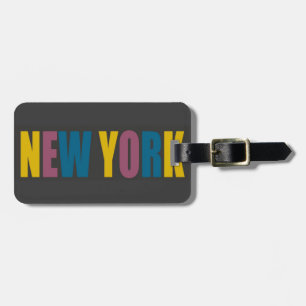 New York Luggage Tag
