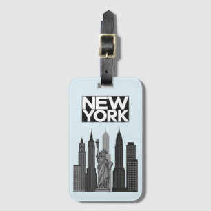 New York Luggage Tag