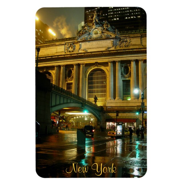 New York Magnet NY Grand Central New York Souvenir (Vertical)